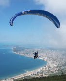 Paragliding from Vlora